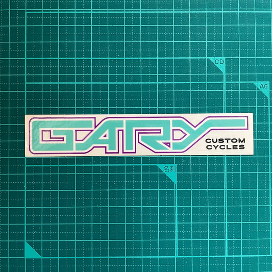 Gary’s Projects "Gary Custom Cycles Sticker"