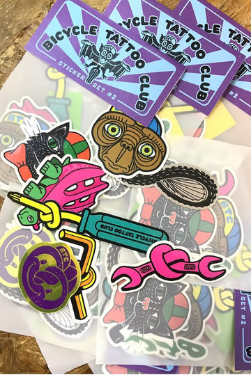 Bicycle Tatto Club "Sticker Set #2"
