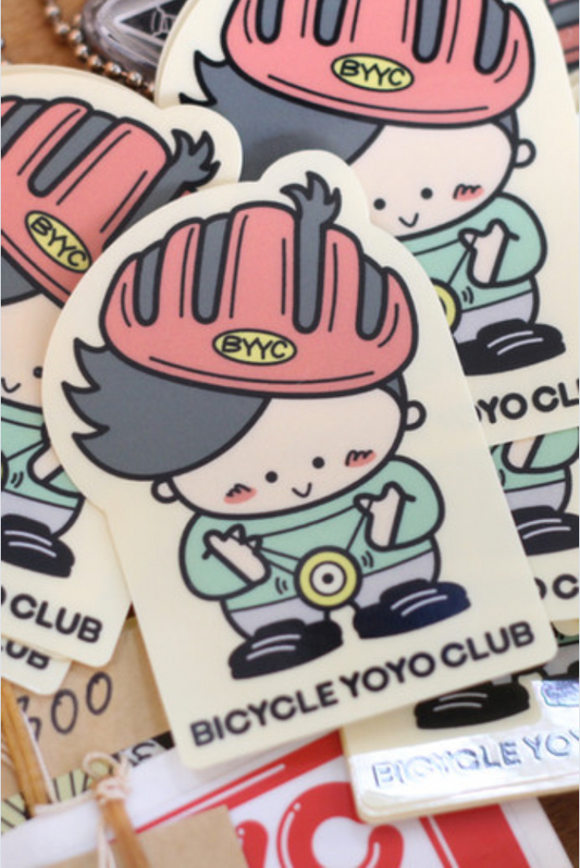 BICYCLE YOYO CLUB "YOYO BOY STICKER"