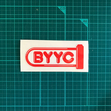 BYYC "Logo Sticker"