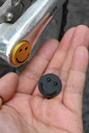 bike felix "ALUMINIUM SMILEY CRANKSET CAPS"