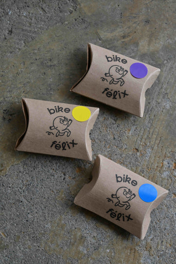 bike felix "ALUMINIUM SMILEY CRANKSET CAPS"