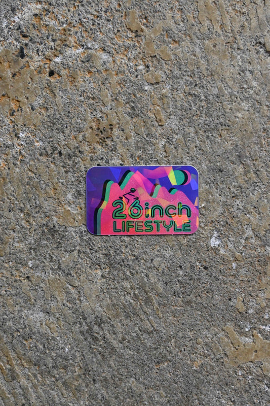 26 Inch Lifestyle "Mini-26ers NEW CRACKED ICE Stickers"