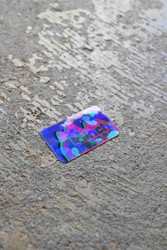 26 Inch Lifestyle "Mini-26ers NEW CRACKED ICE Stickers"