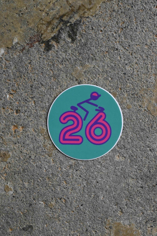 26 Inch Lifestyle "Circle Logo Stickers"