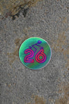 26 Inch Lifestyle "Circle Logo Stickers"