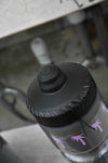 CRUST BIKES "disco water bottle (smoke)"
