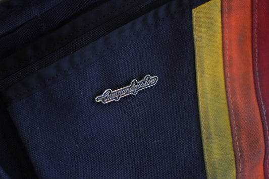 CAMP AND GO SLOW "Enamel Pin"