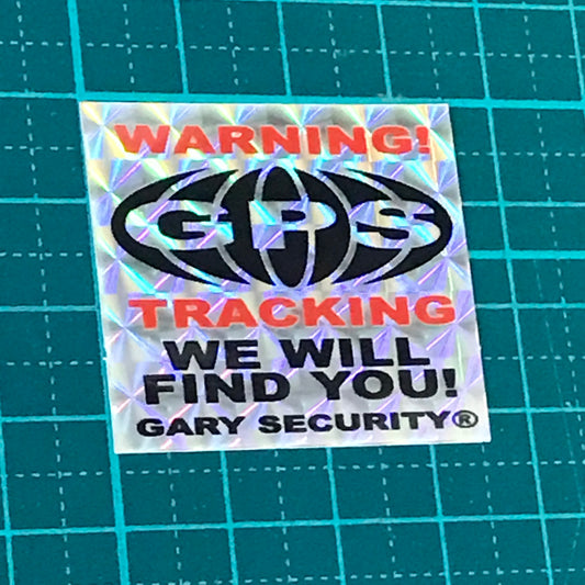 Gary’s Projects "gary security" sticker